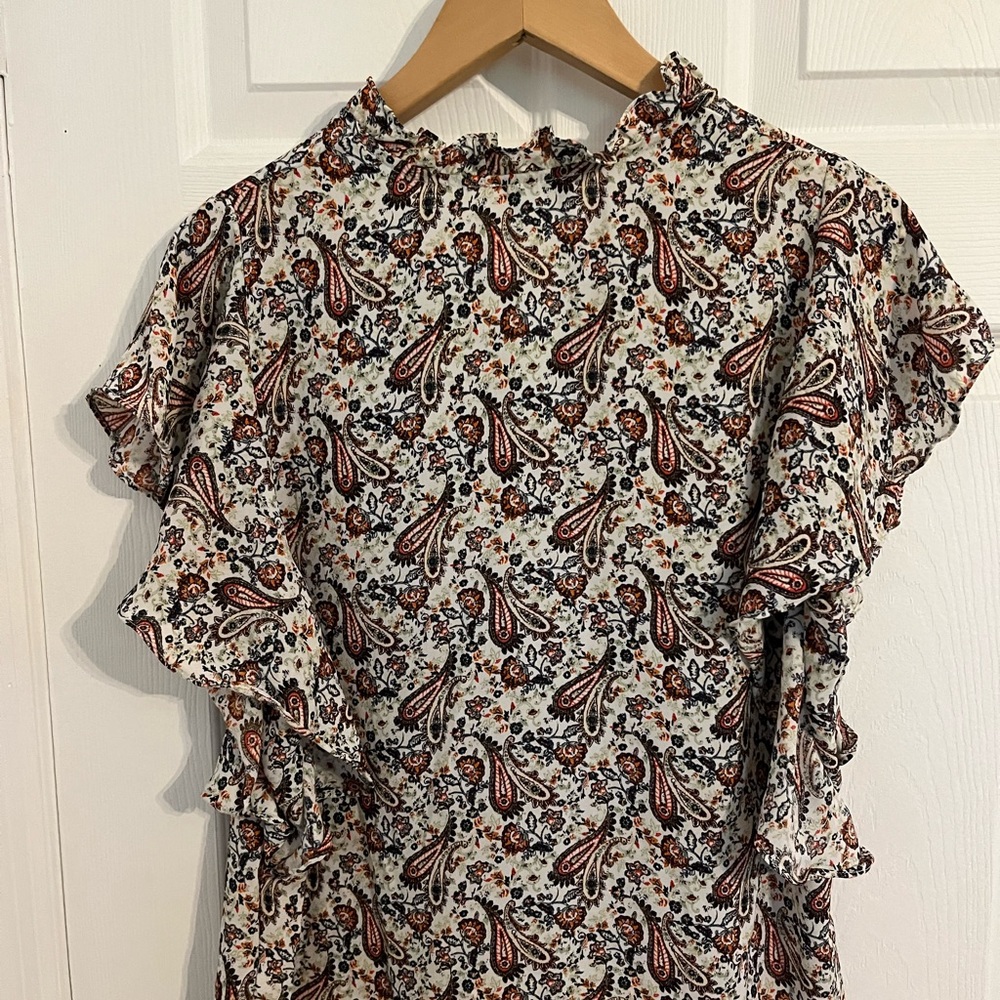 Floral paisley blouse - Picture 2 of 6